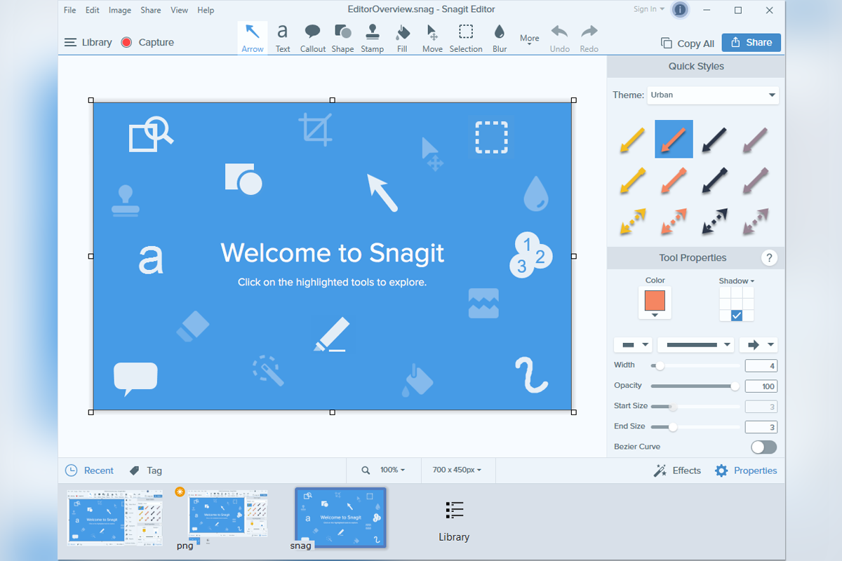 snagit productivity tool